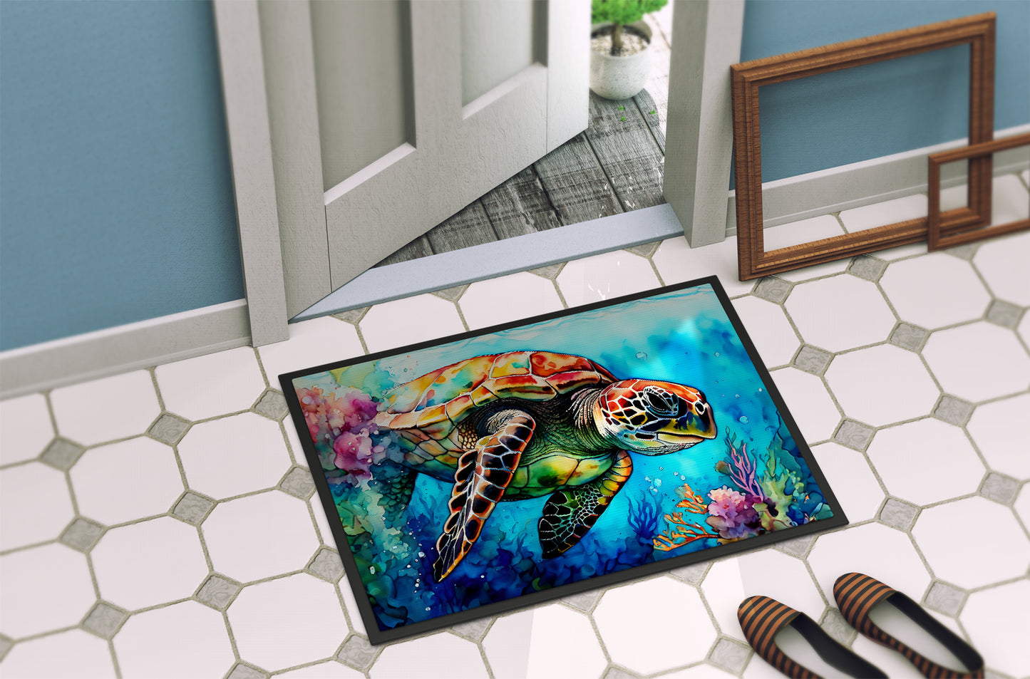 Loggerhead Sea Turtle Doormat