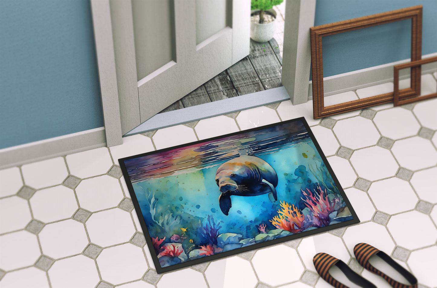 Manatee Doormat