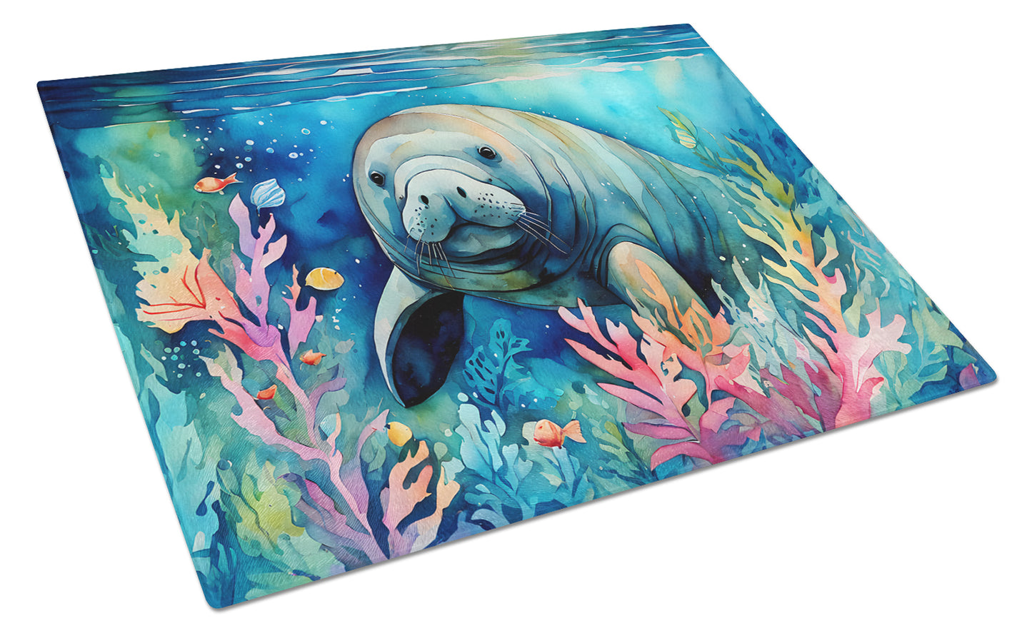 Buy this Manatee Glass Cutting Board