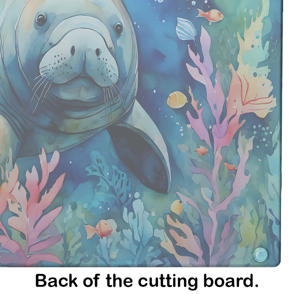 Manatee Glass Cutting Board