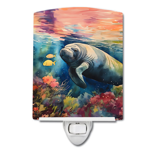 Buy this Manatee Ceramic Night Light