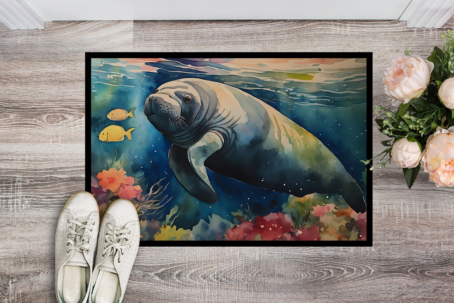 Manatee Doormat