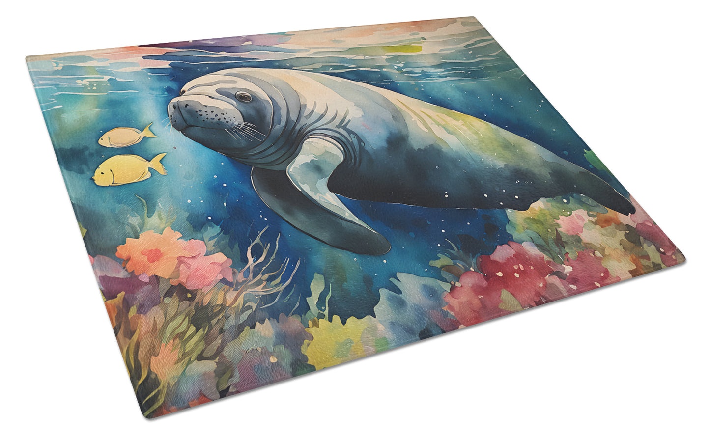 Buy this Manatee Glass Cutting Board