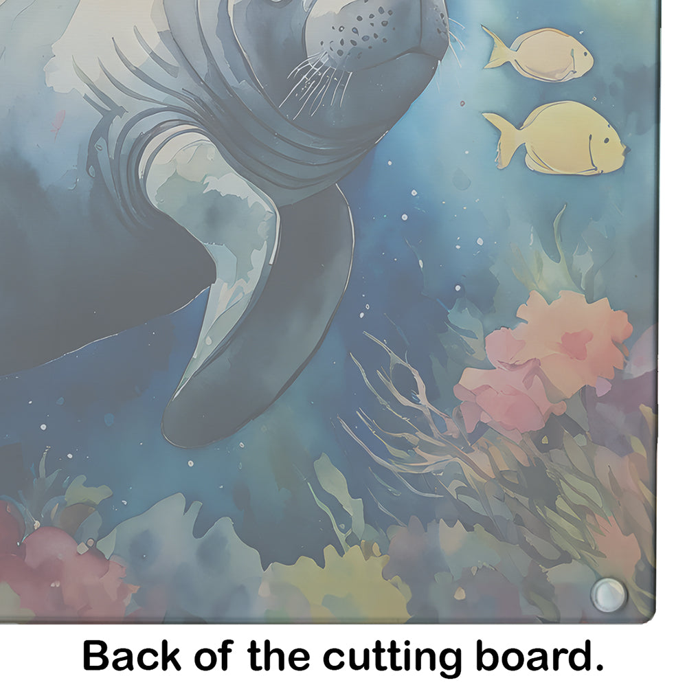 Manatee Glass Cutting Board