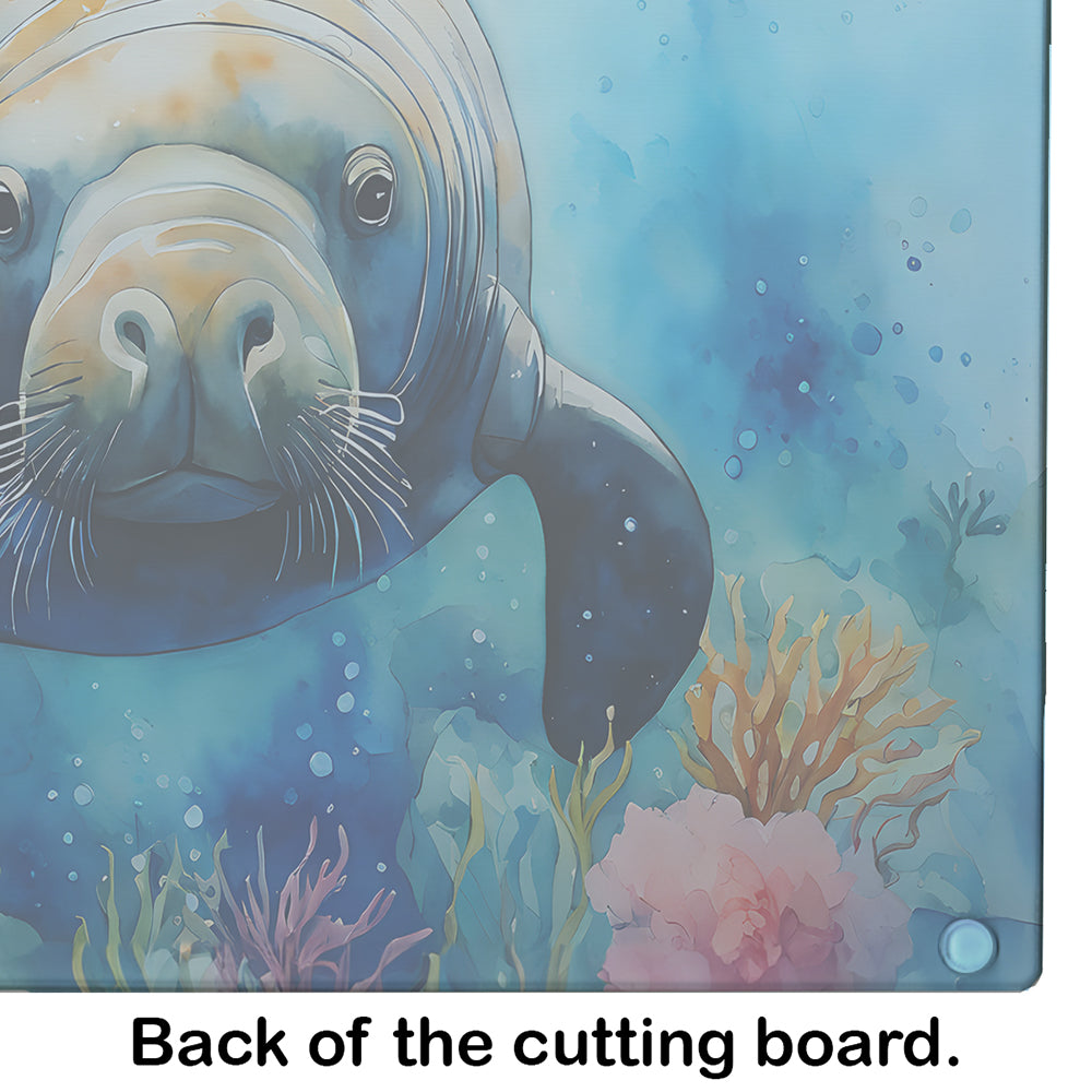 Manatee Glass Cutting Board