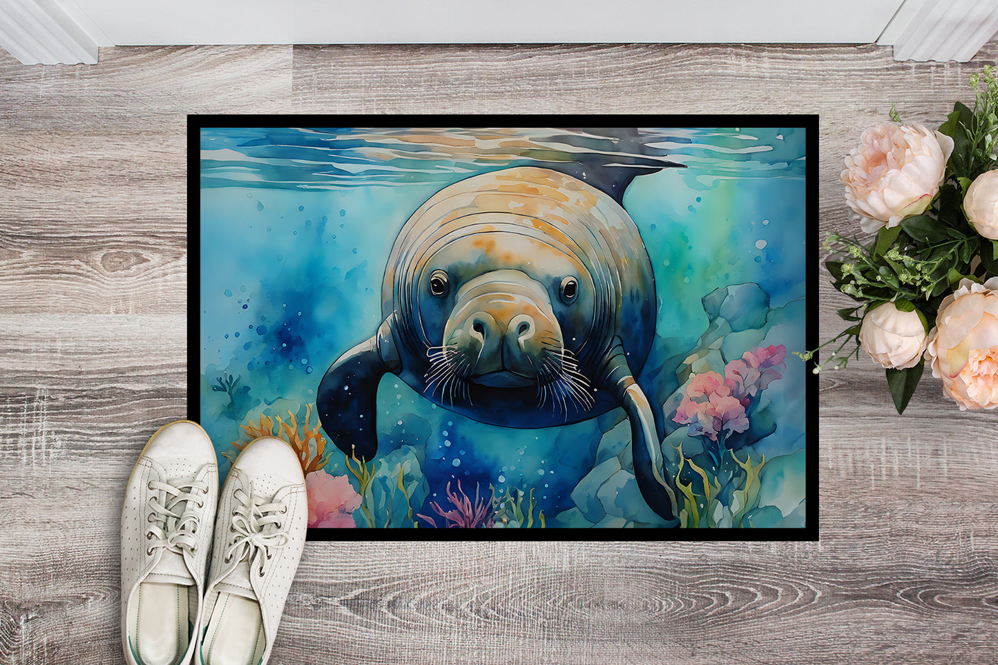 Manatee Doormat