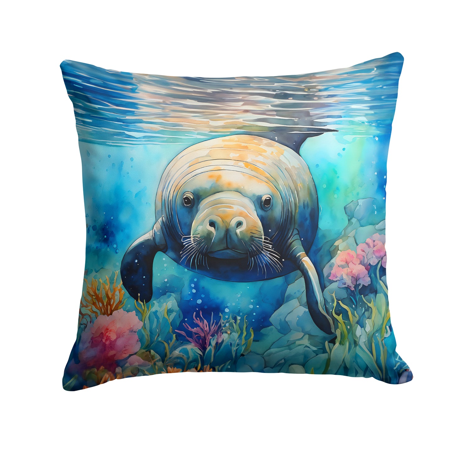 Buy this Manatee Throw Pillow