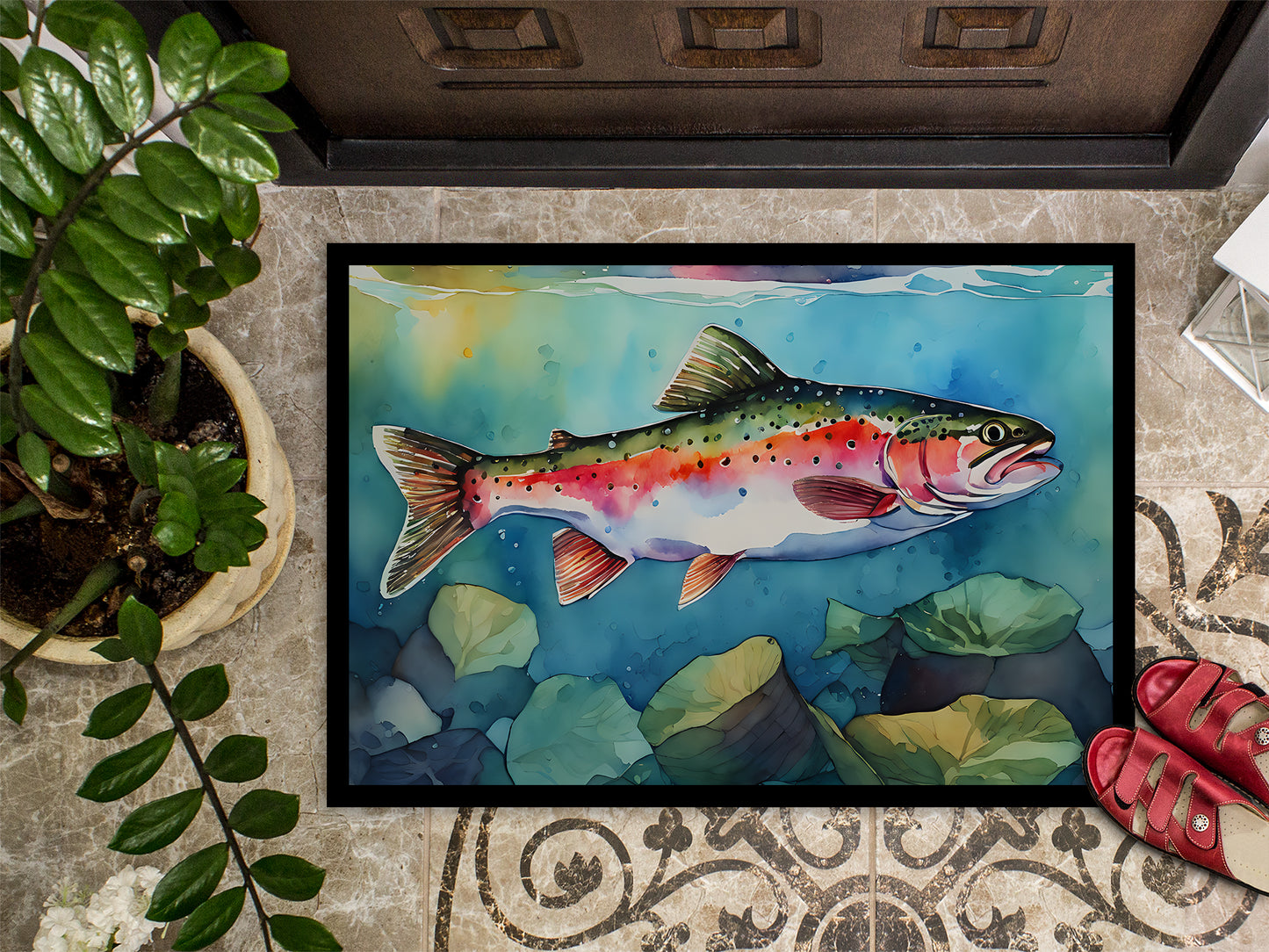 Rainbow Trout Doormat