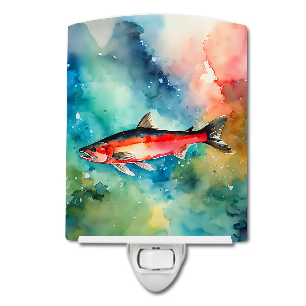 Buy this Salmon Ceramic Night Light