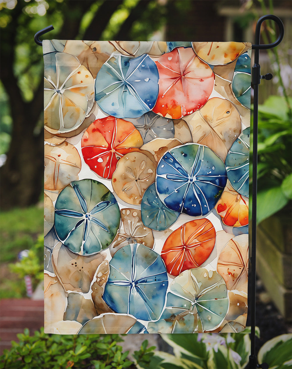 Sand Dollars Garden Flag