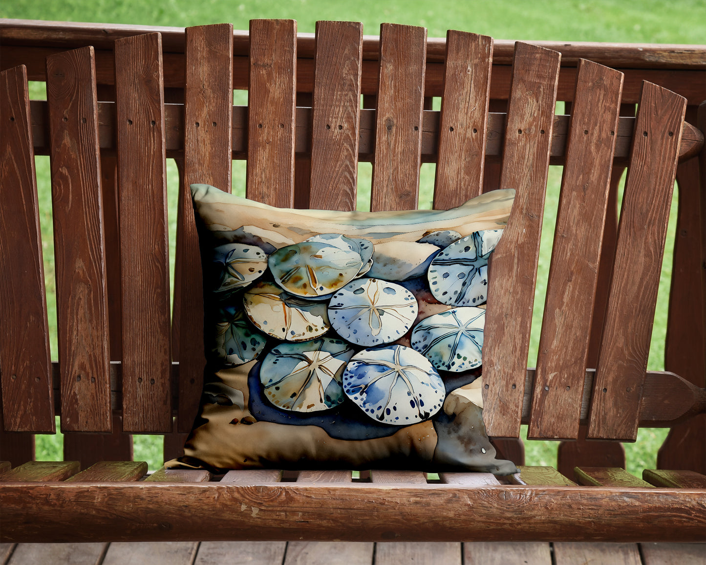 Sand Dollars Throw Pillow