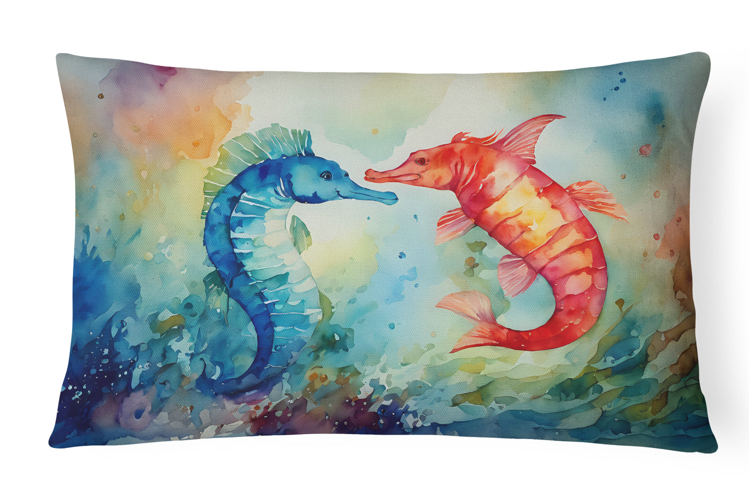 Buy this Seahorses Throw Pillow