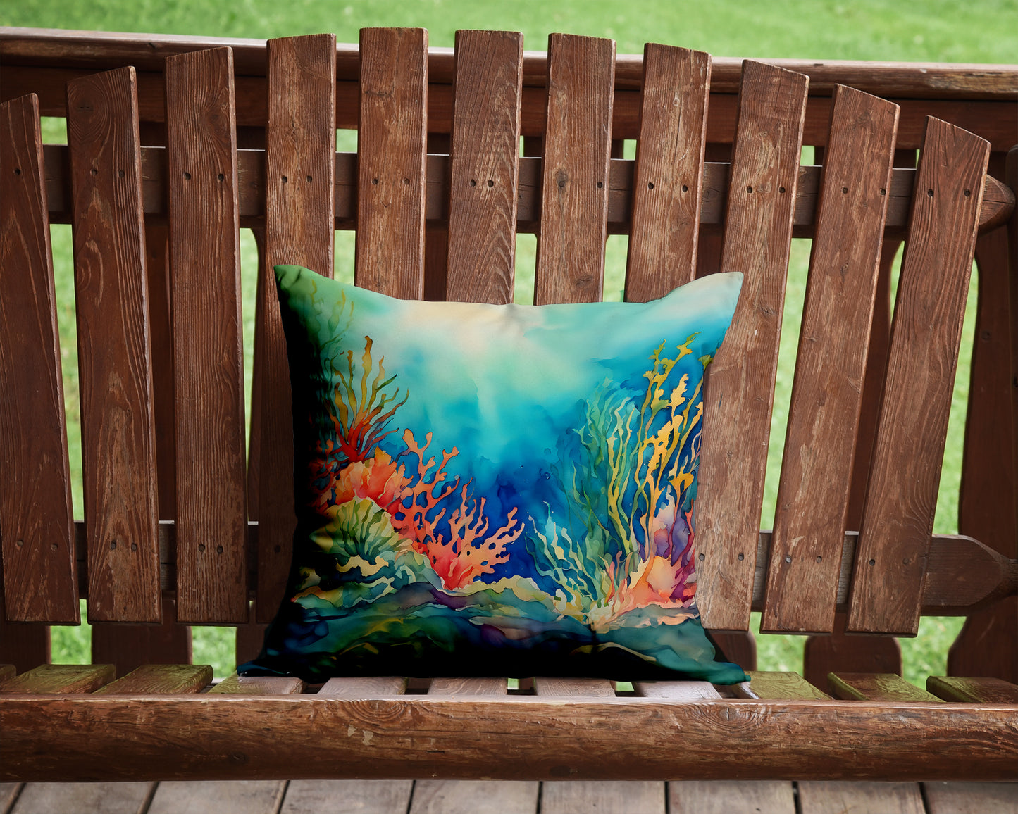 Seaweed Throw Pillow