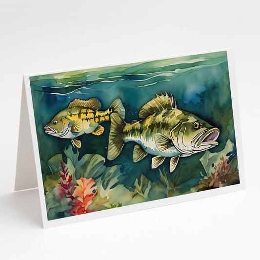 Buy this Smallmouth Bass Greeting Cards Pack of 8