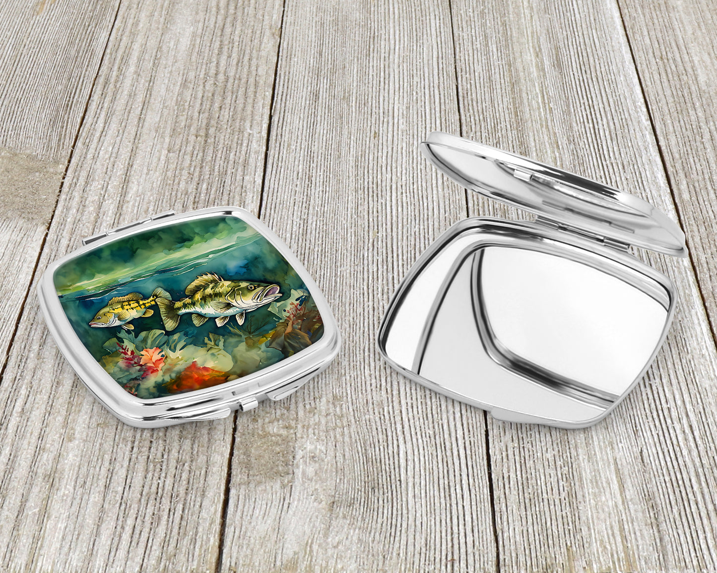 Smallmouth Bass Compact Mirror