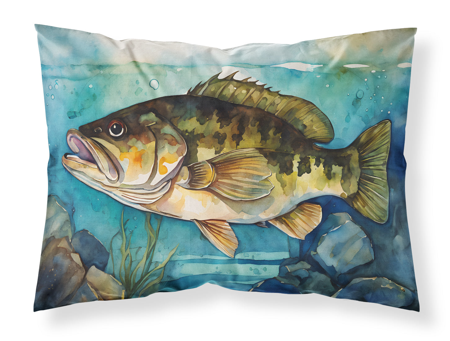 Buy this Smallmouth Bass Standard Pillowcase