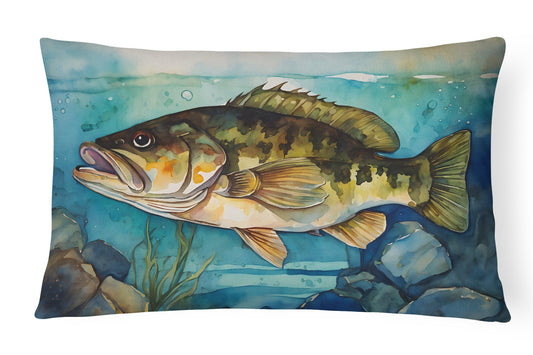 Buy this Smallmouth Bass Throw Pillow