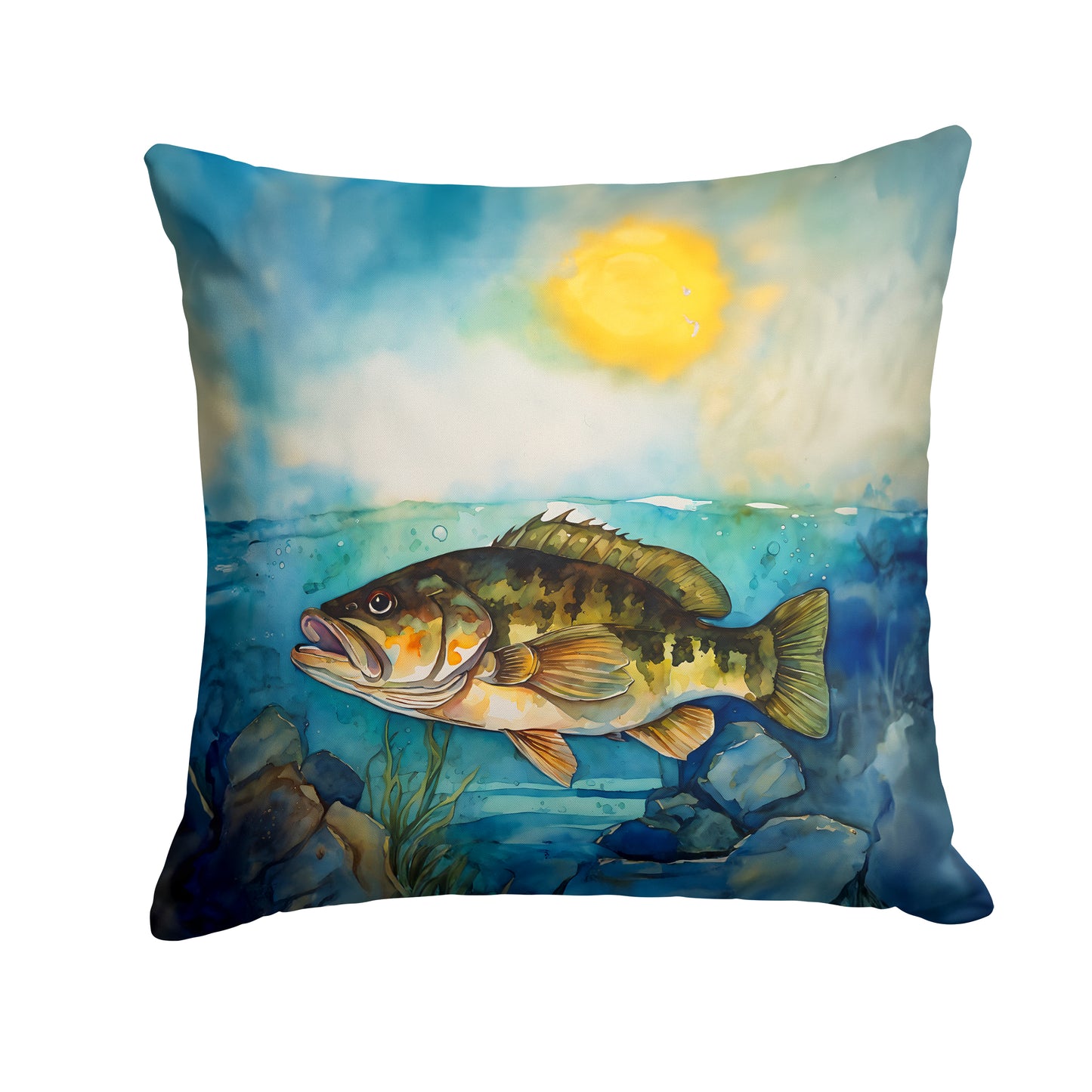 Buy this Smallmouth Bass Throw Pillow