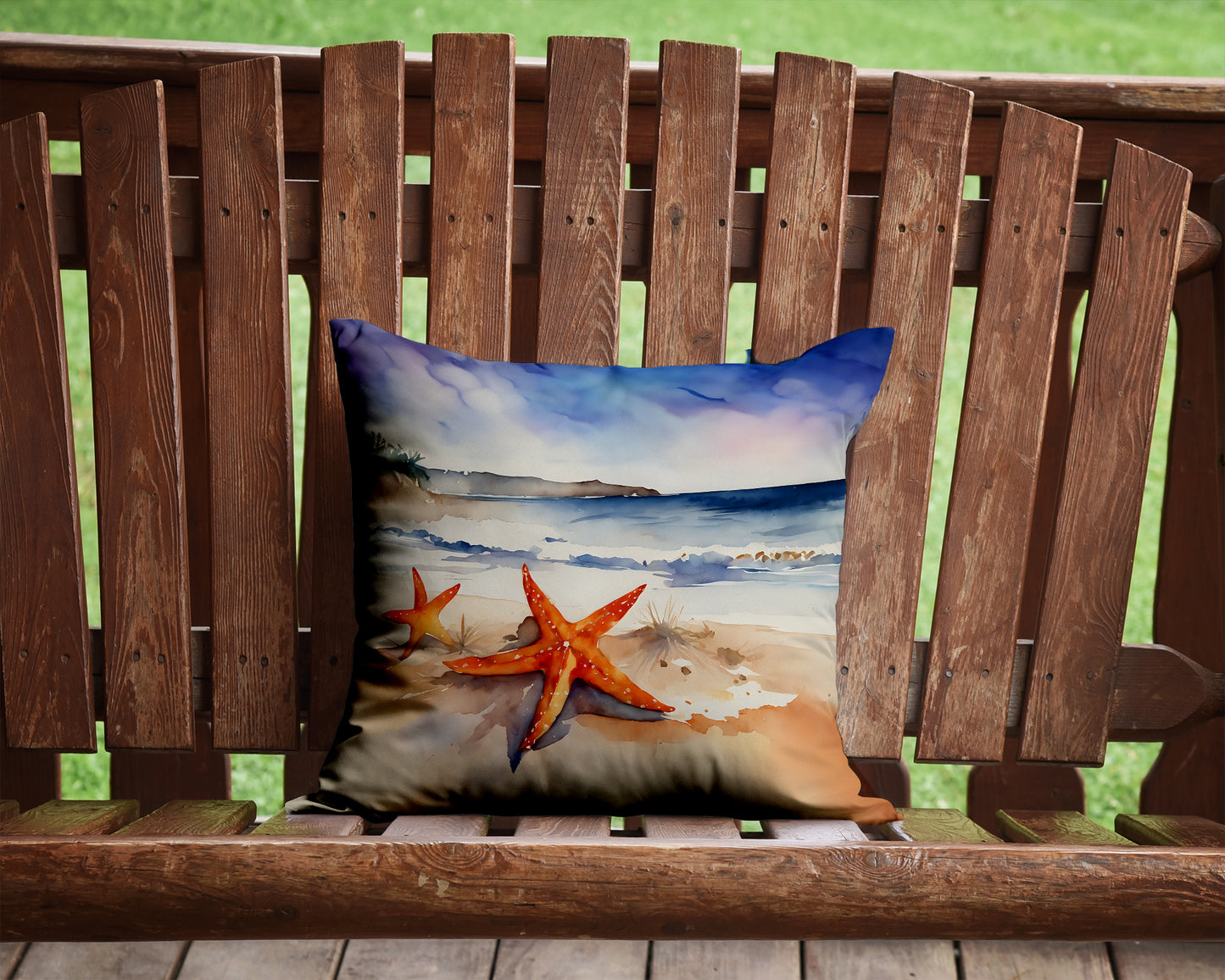 Starfish Throw Pillow