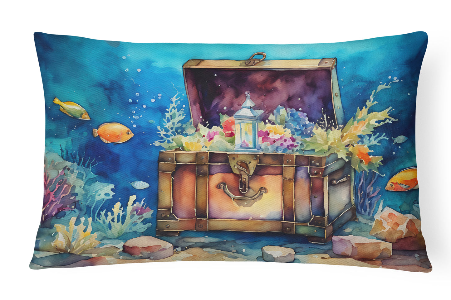 Buy this Treasure Chest Throw Pillow