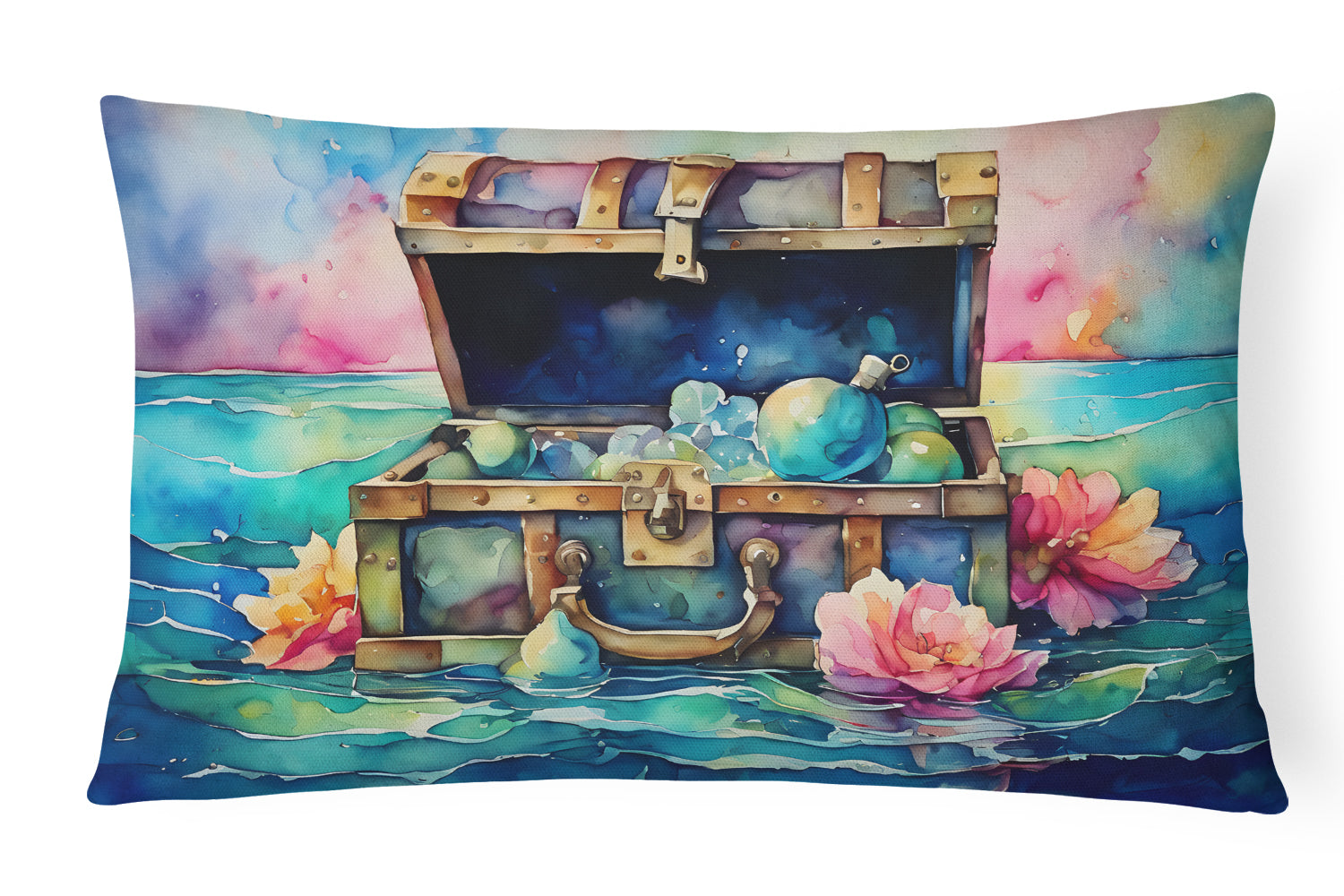 Buy this Treasure Chest Throw Pillow