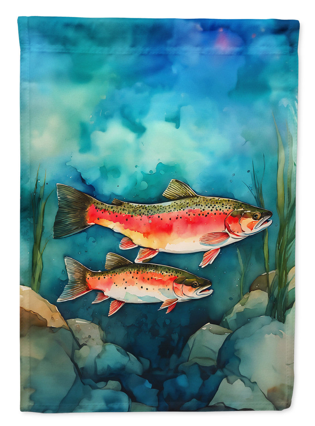 Buy this Trout Garden Flag