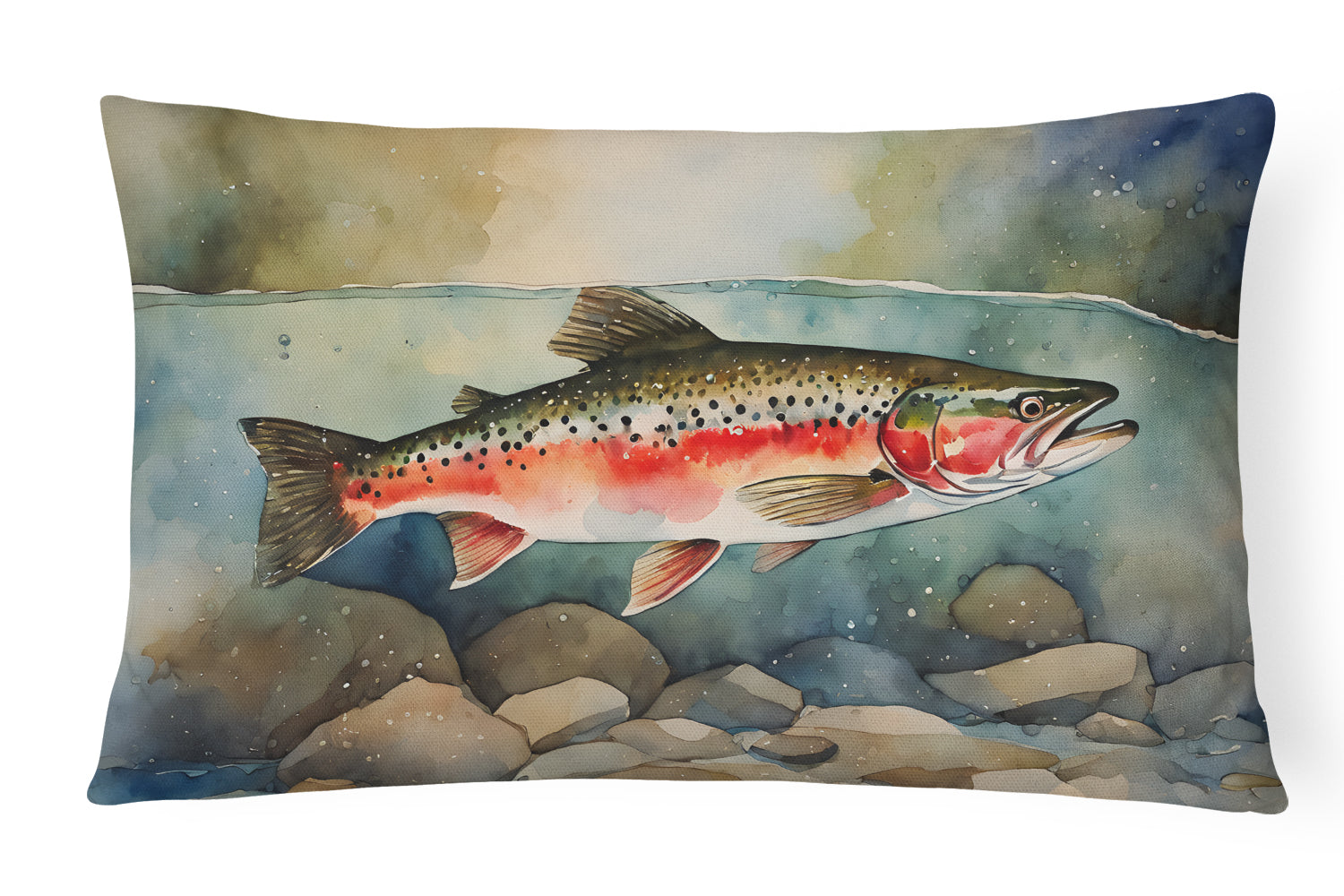 Buy this Trout Throw Pillow