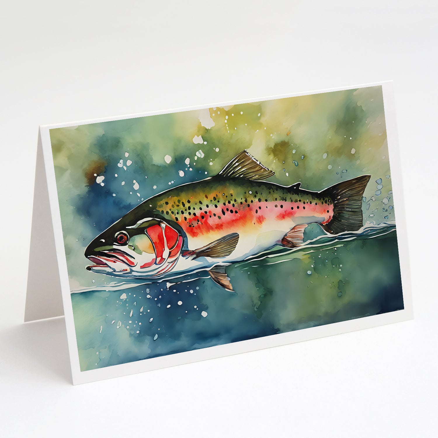 Buy this Trout Greeting Cards Pack of 8