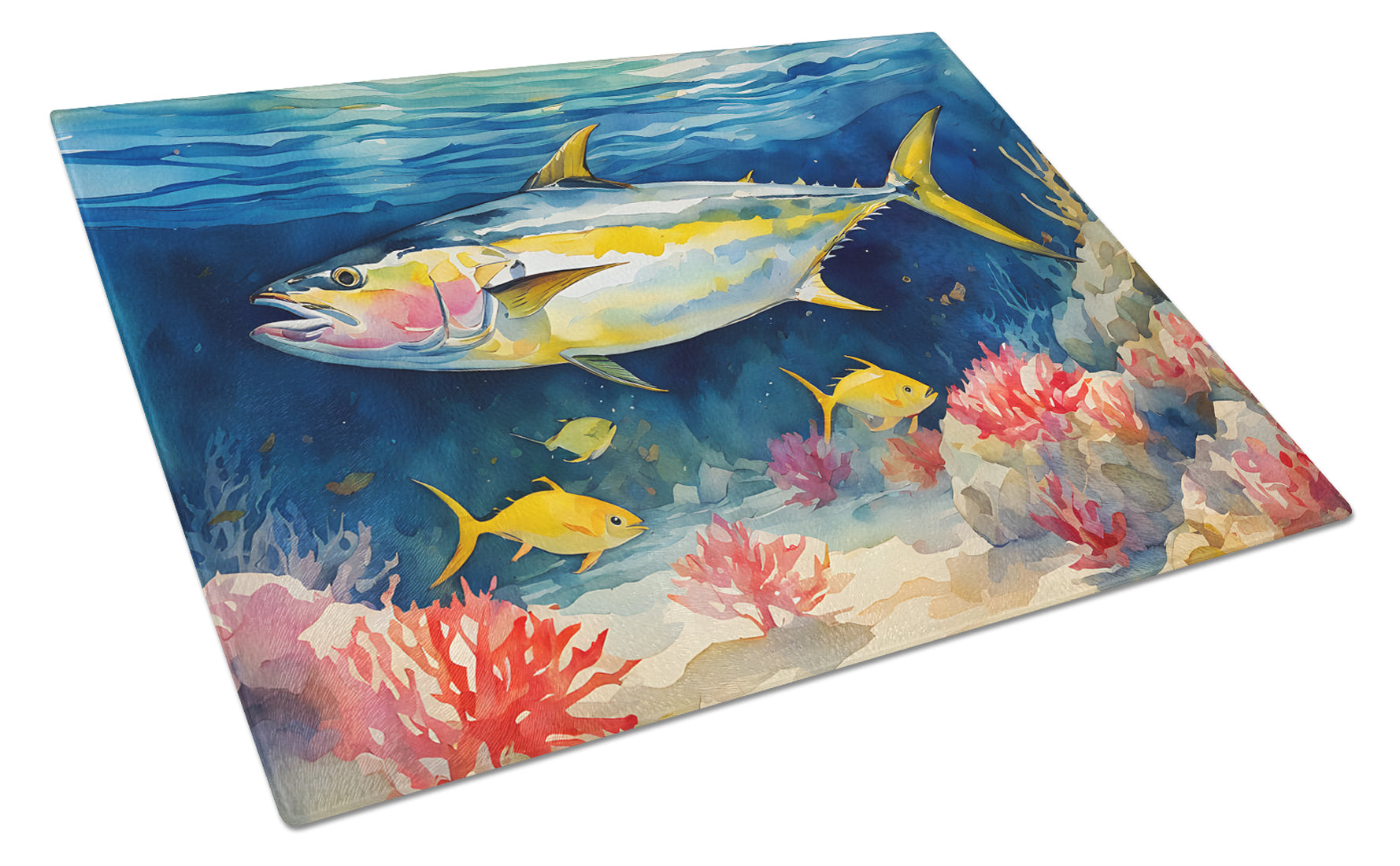 Buy this Yellowfin Tuna Glass Cutting Board