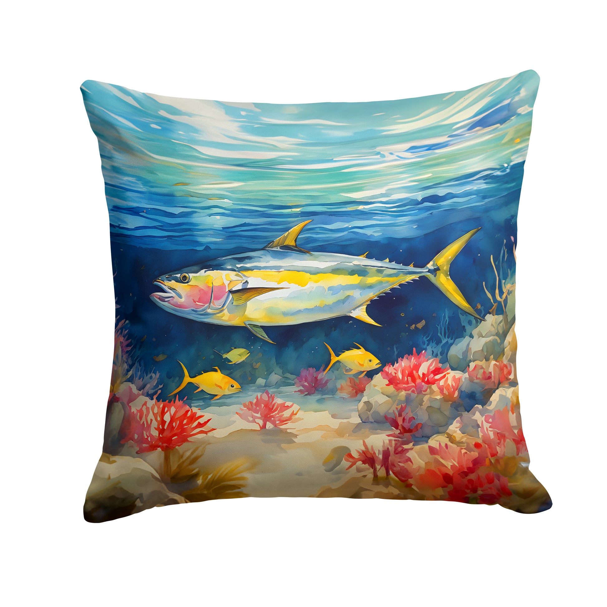 Buy this Yellowfin Tuna Throw Pillow