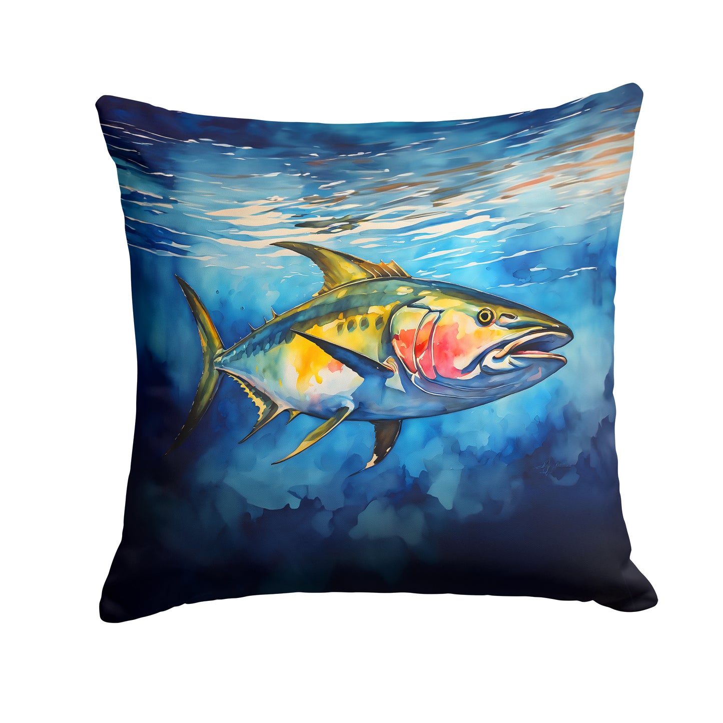 Buy this Yellowfin Tuna Throw Pillow