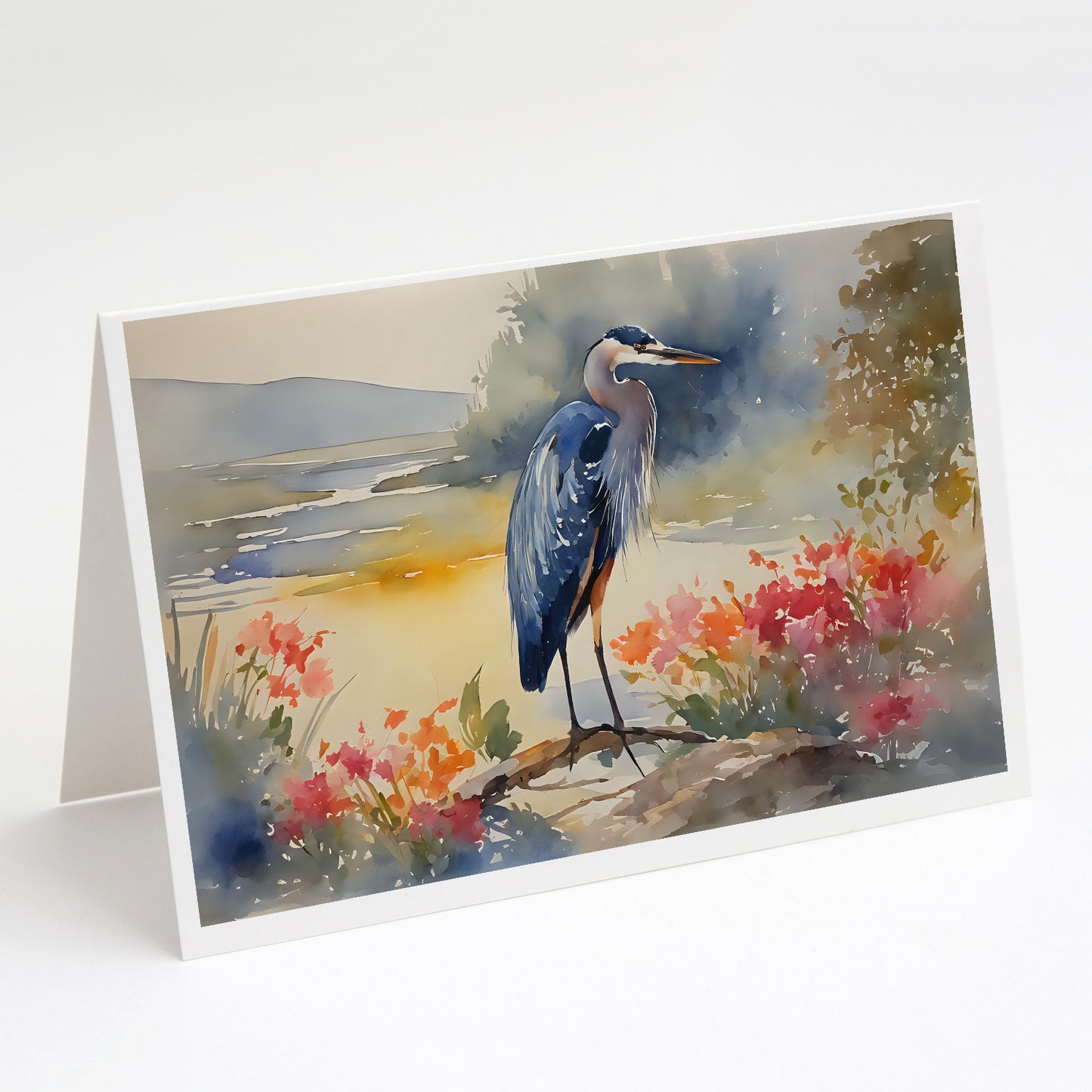 Buy this Blue Heron Greeting Cards Pack of 8