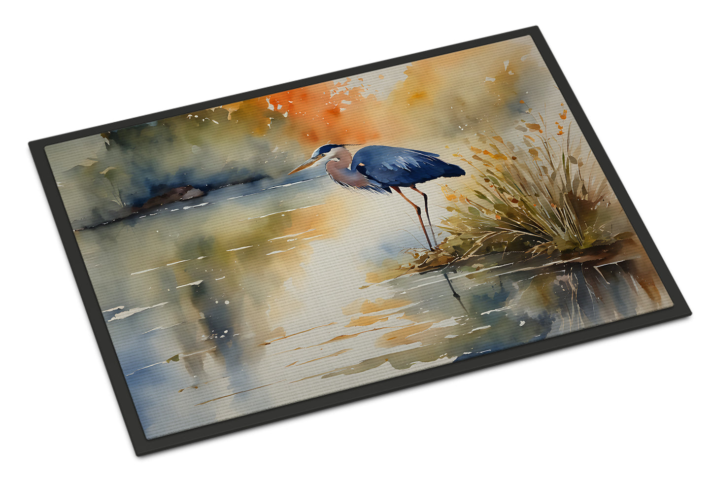 Buy this Blue Heron Doormat