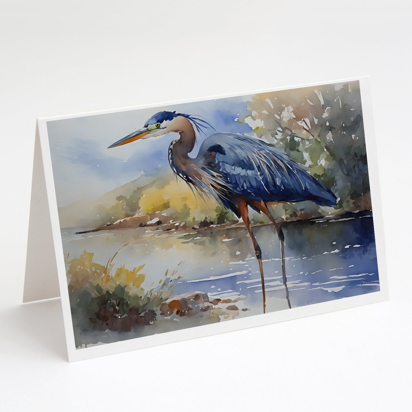 Buy this Blue Heron Greeting Cards Pack of 8