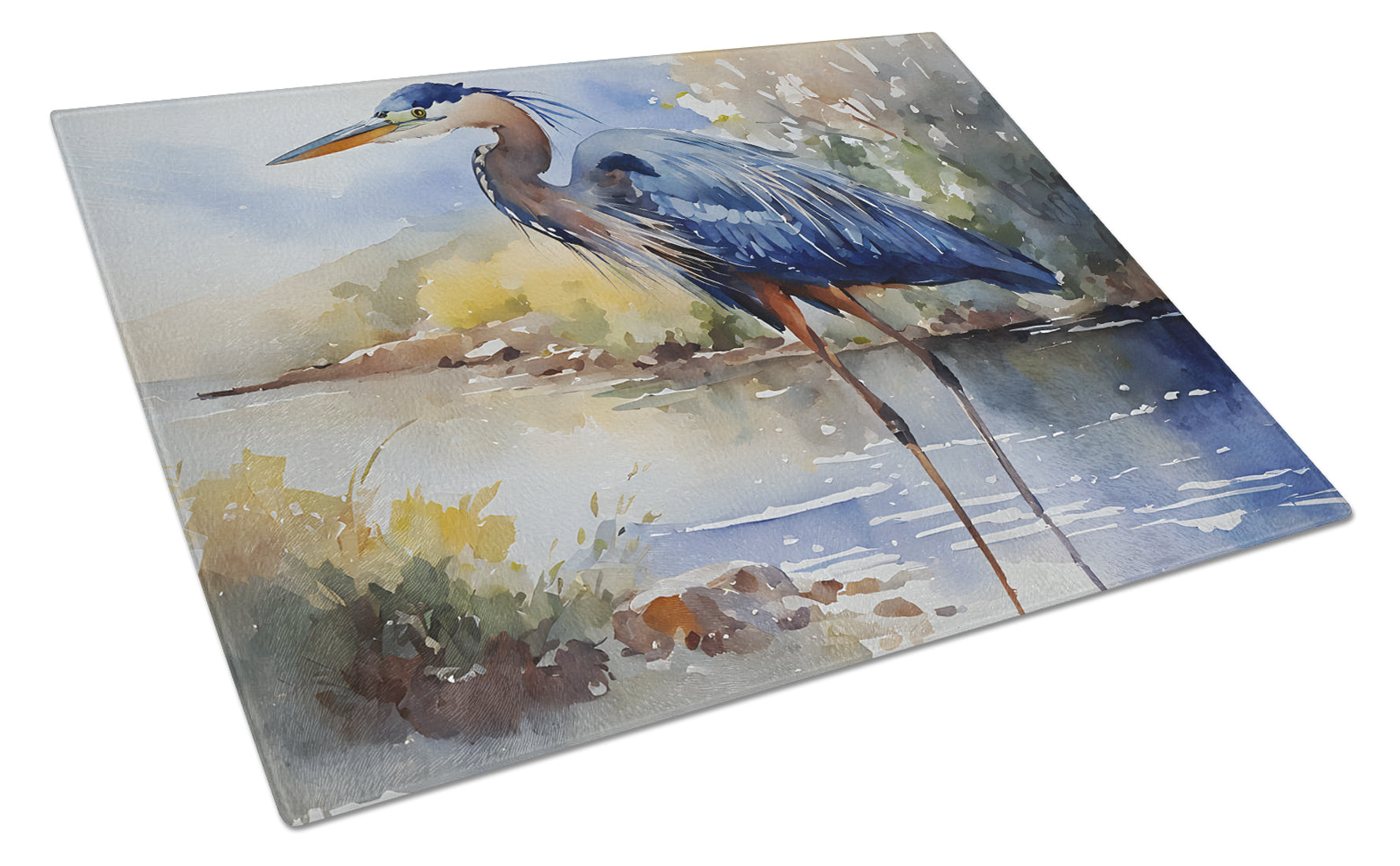 Buy this Blue Heron Glass Cutting Board