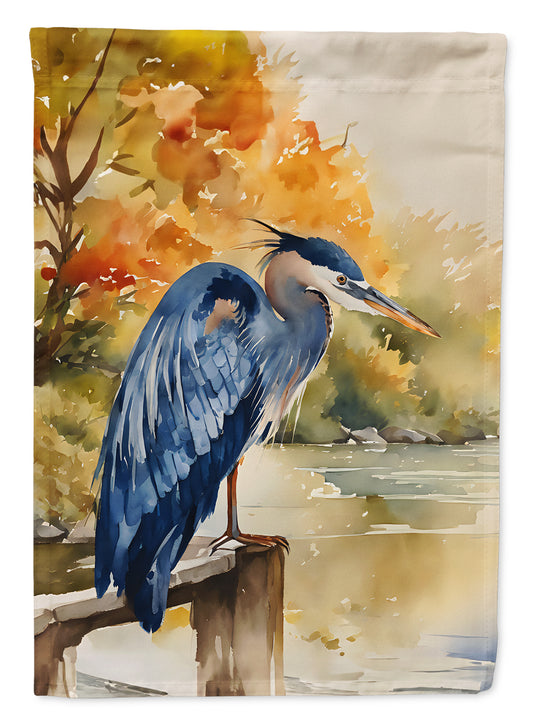 Buy this Blue Heron House Flag