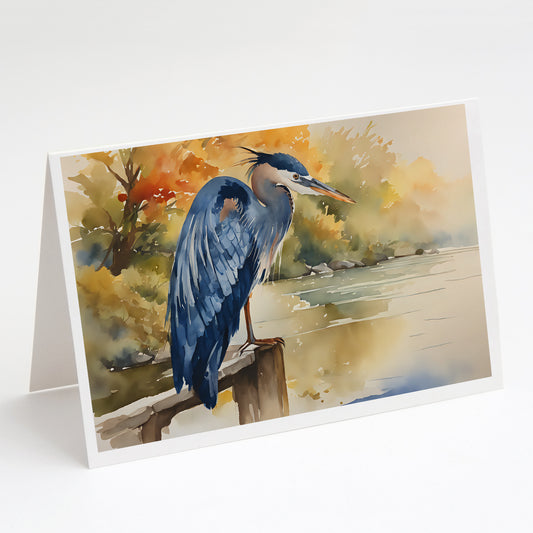 Buy this Blue Heron Greeting Cards Pack of 8