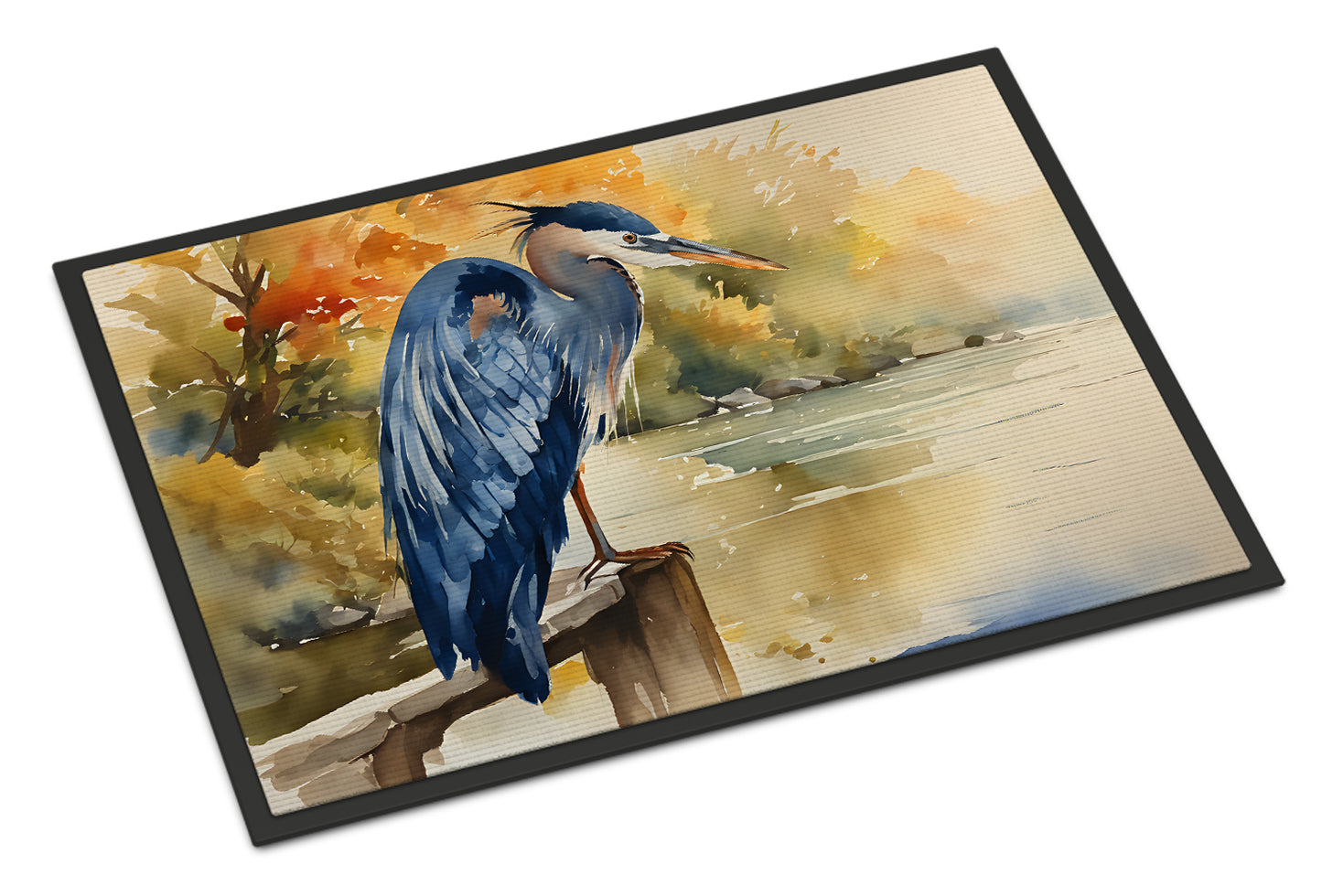 Buy this Blue Heron Doormat