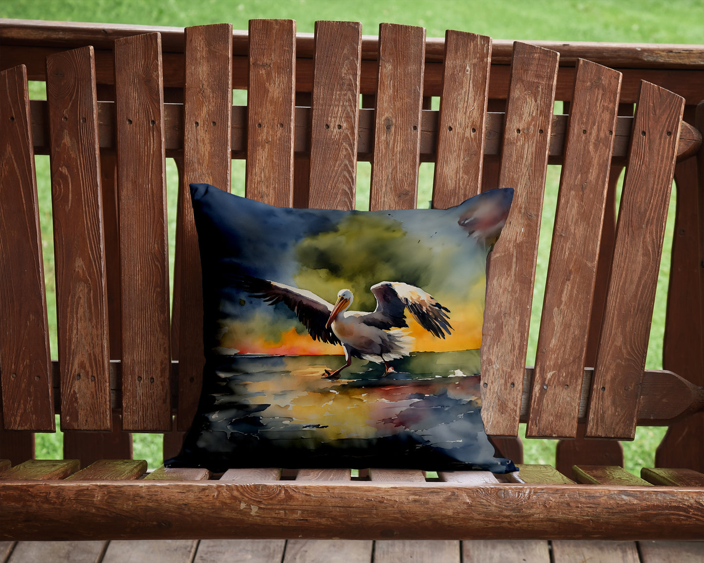 Pelican Throw Pillow