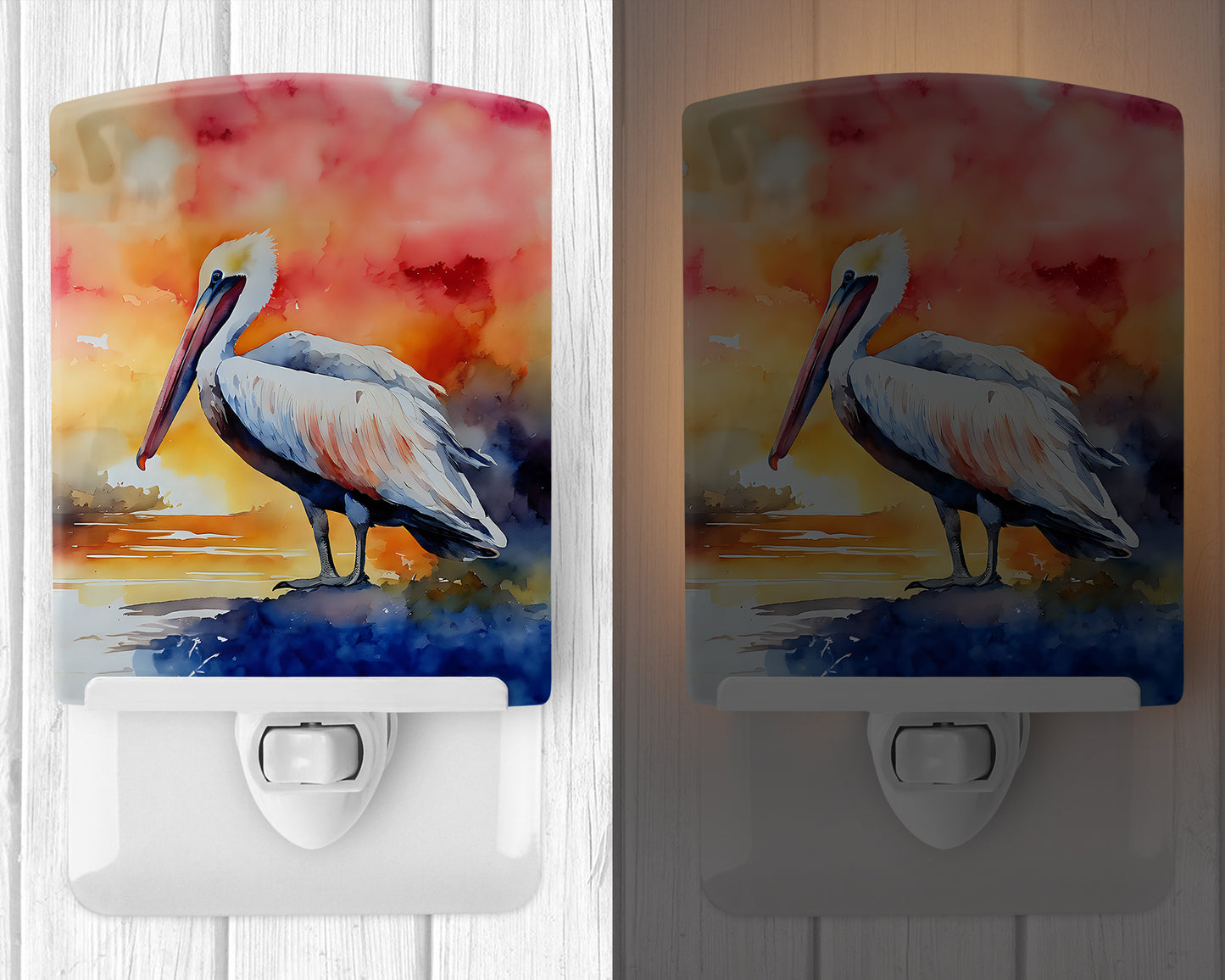 Pelican Ceramic Night Light