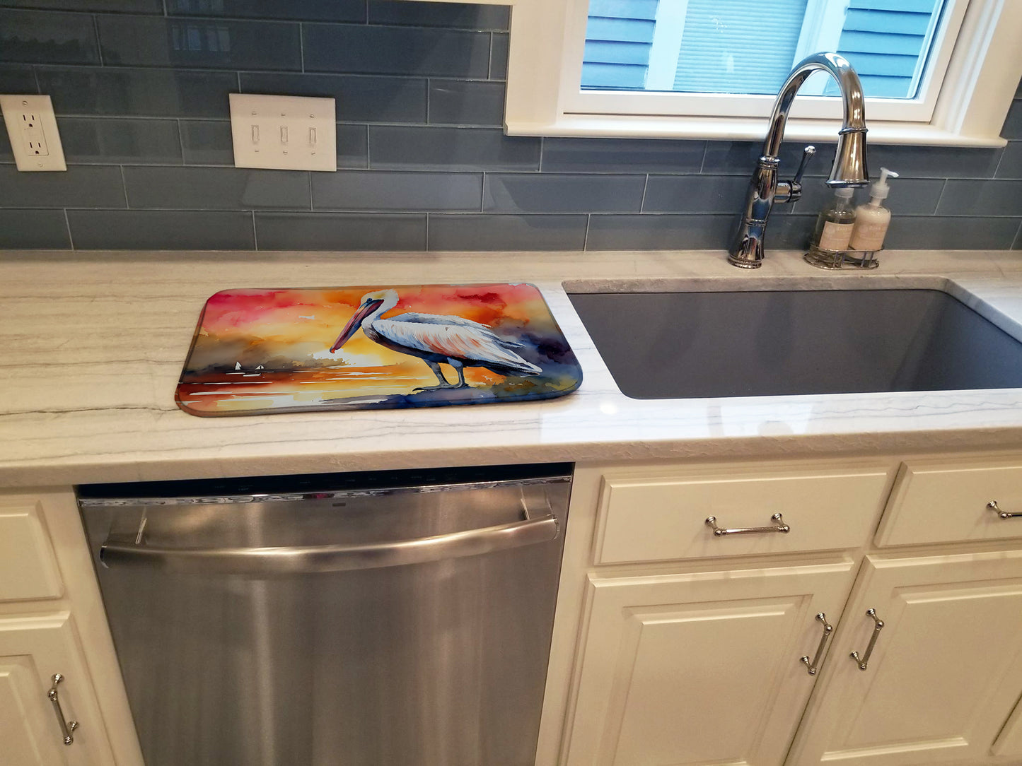 Pelican Dish Drying Mat