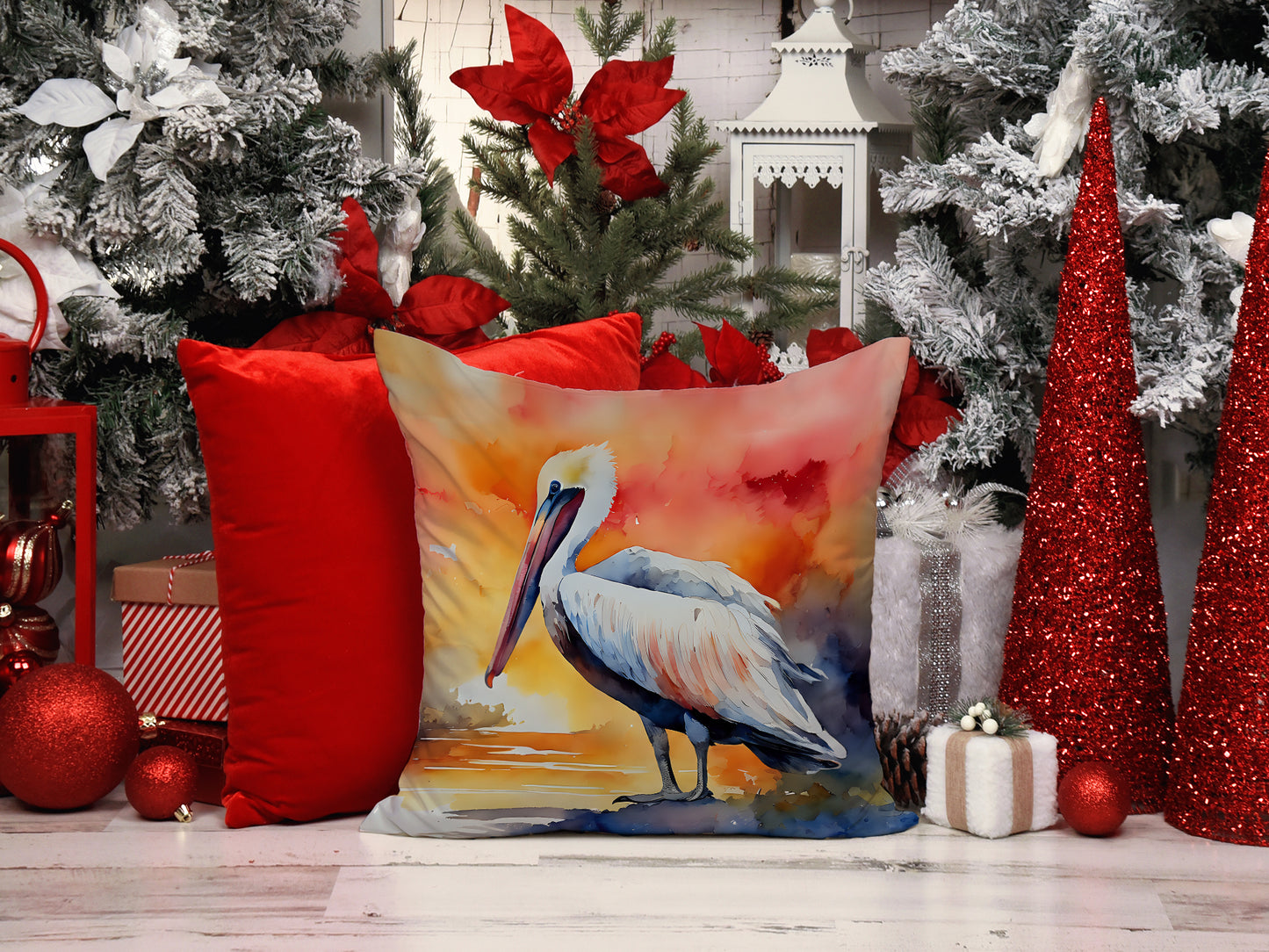 Pelican Throw Pillow