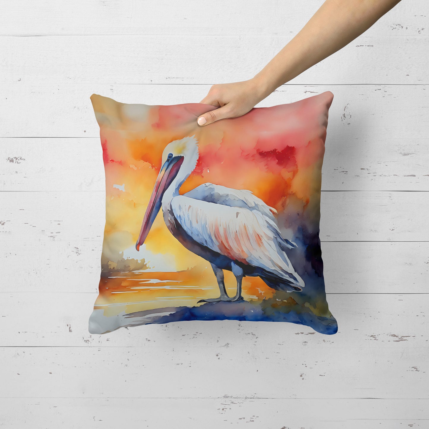 Pelican Throw Pillow