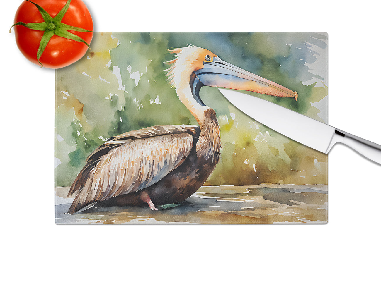 Pelican Glass Cutting Board