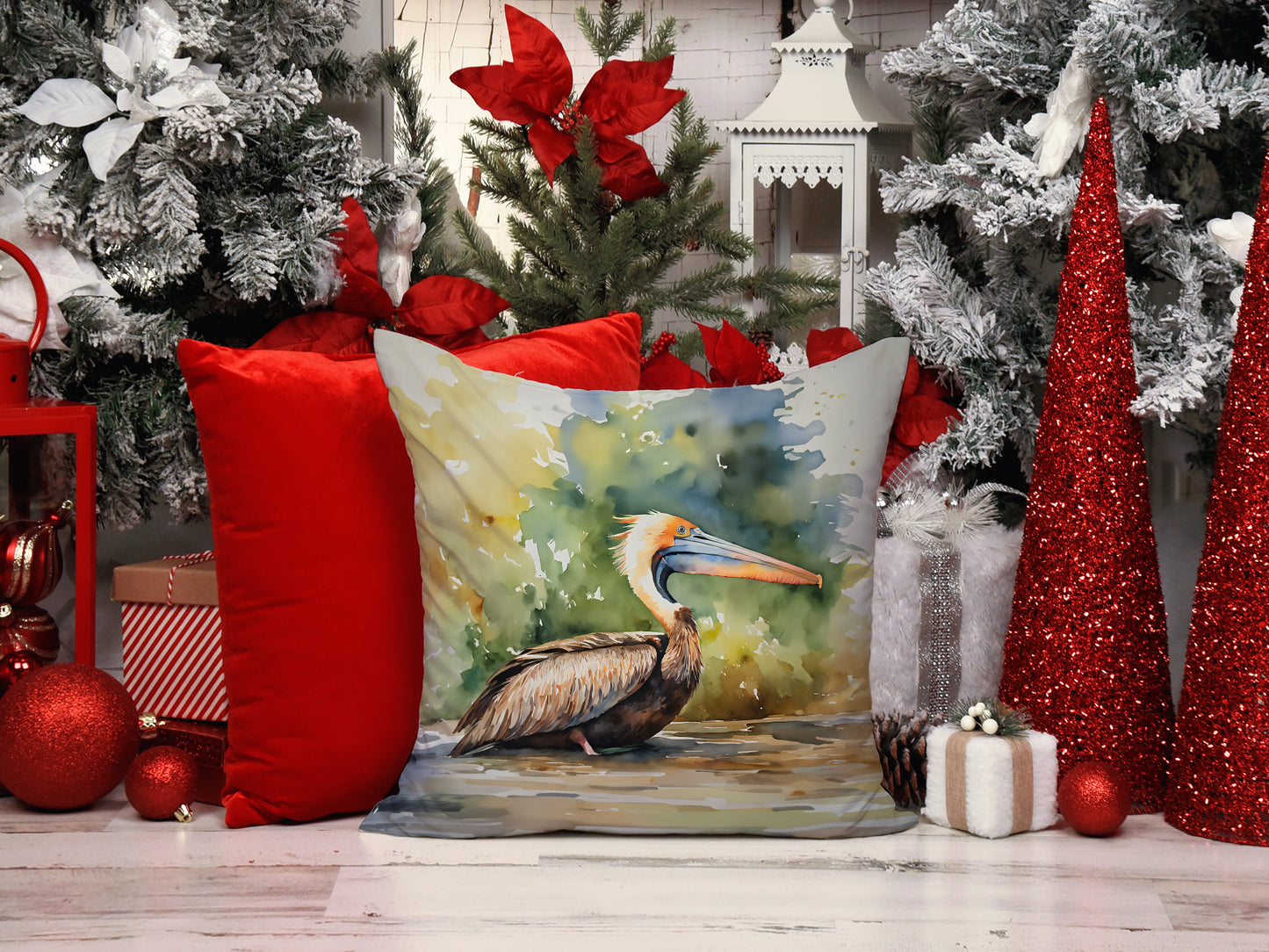 Pelican Throw Pillow