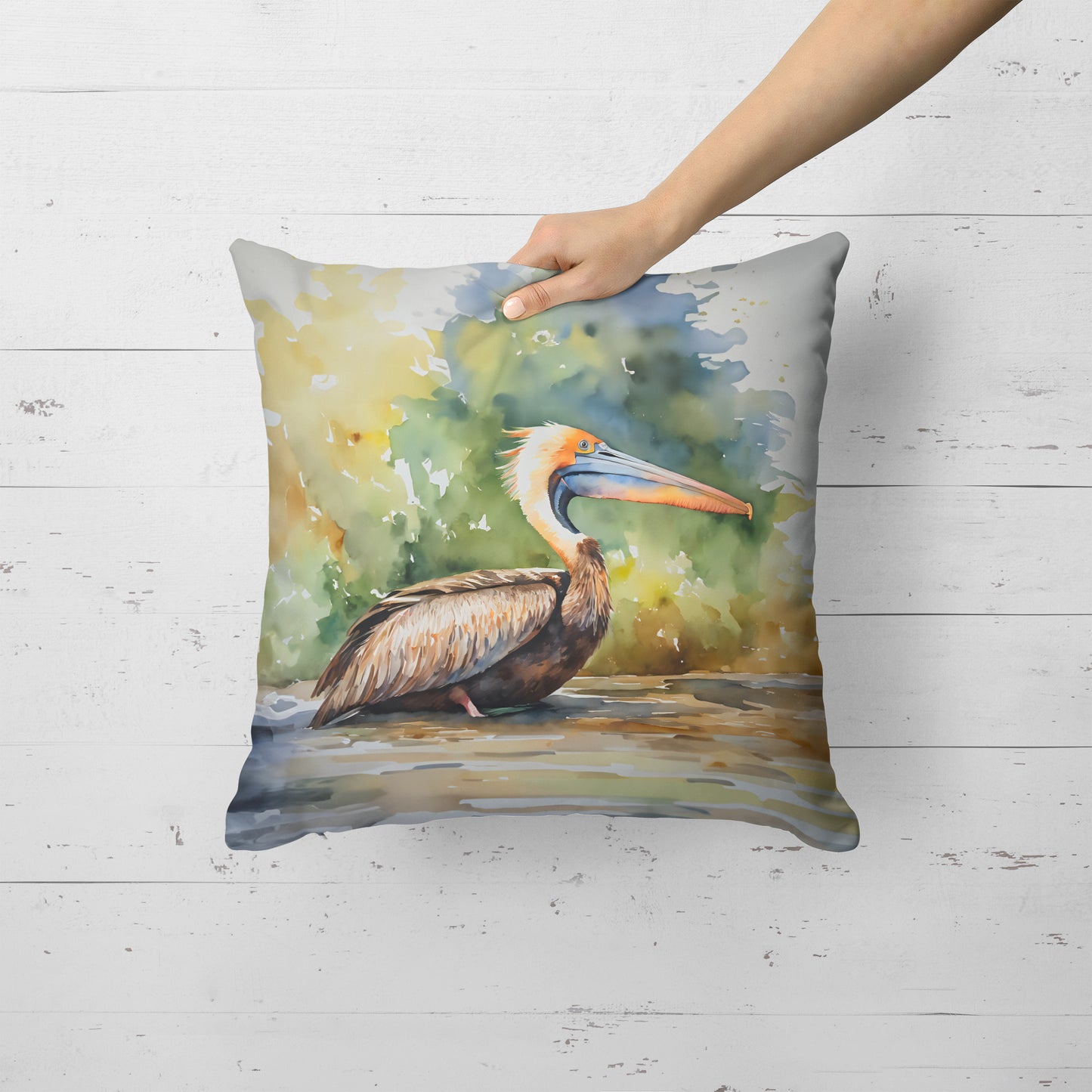 Pelican Throw Pillow