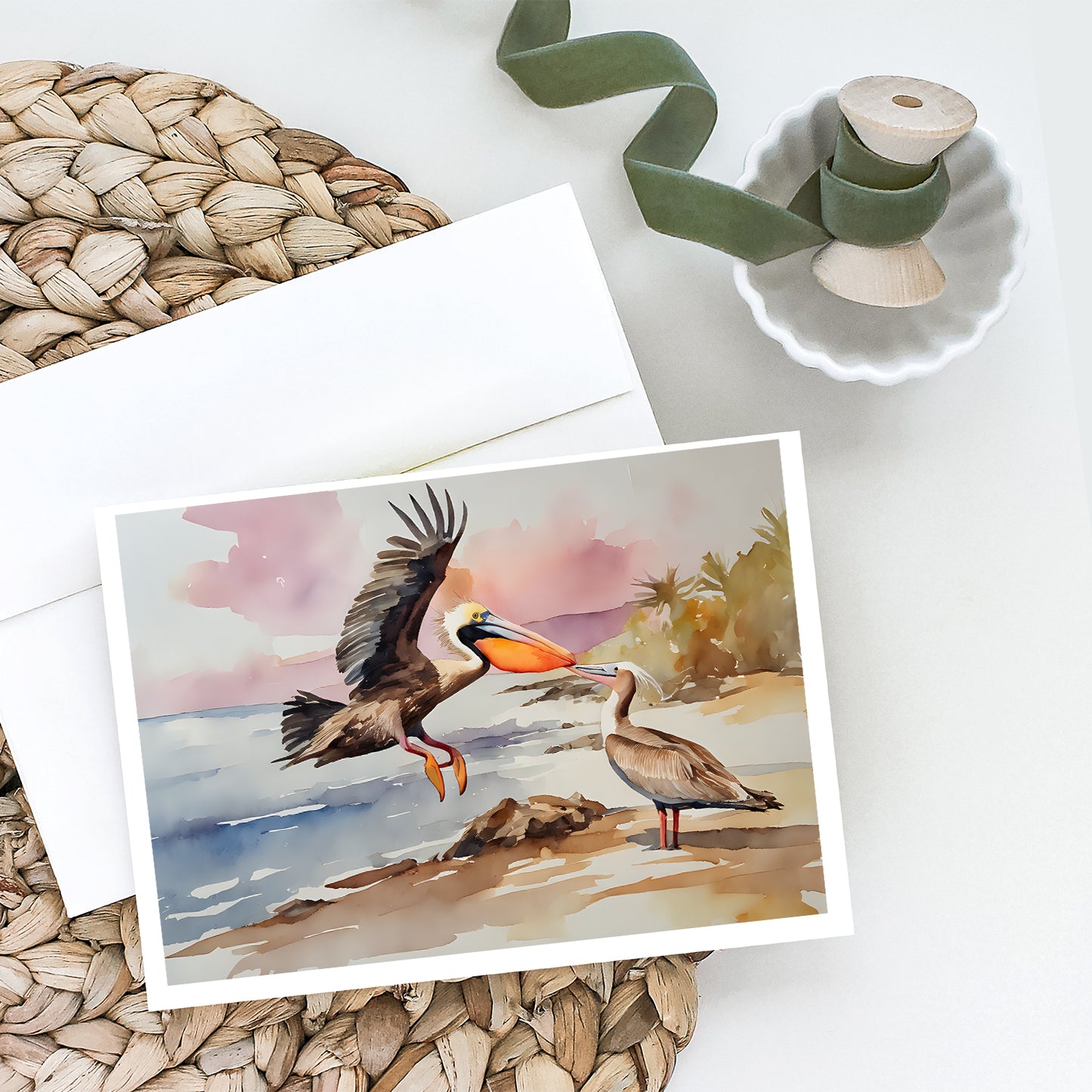 Pelican Greeting Cards Pack of 8