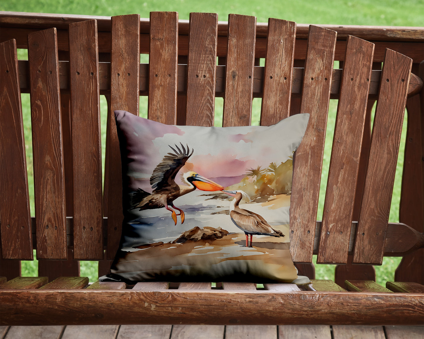 Pelican Throw Pillow