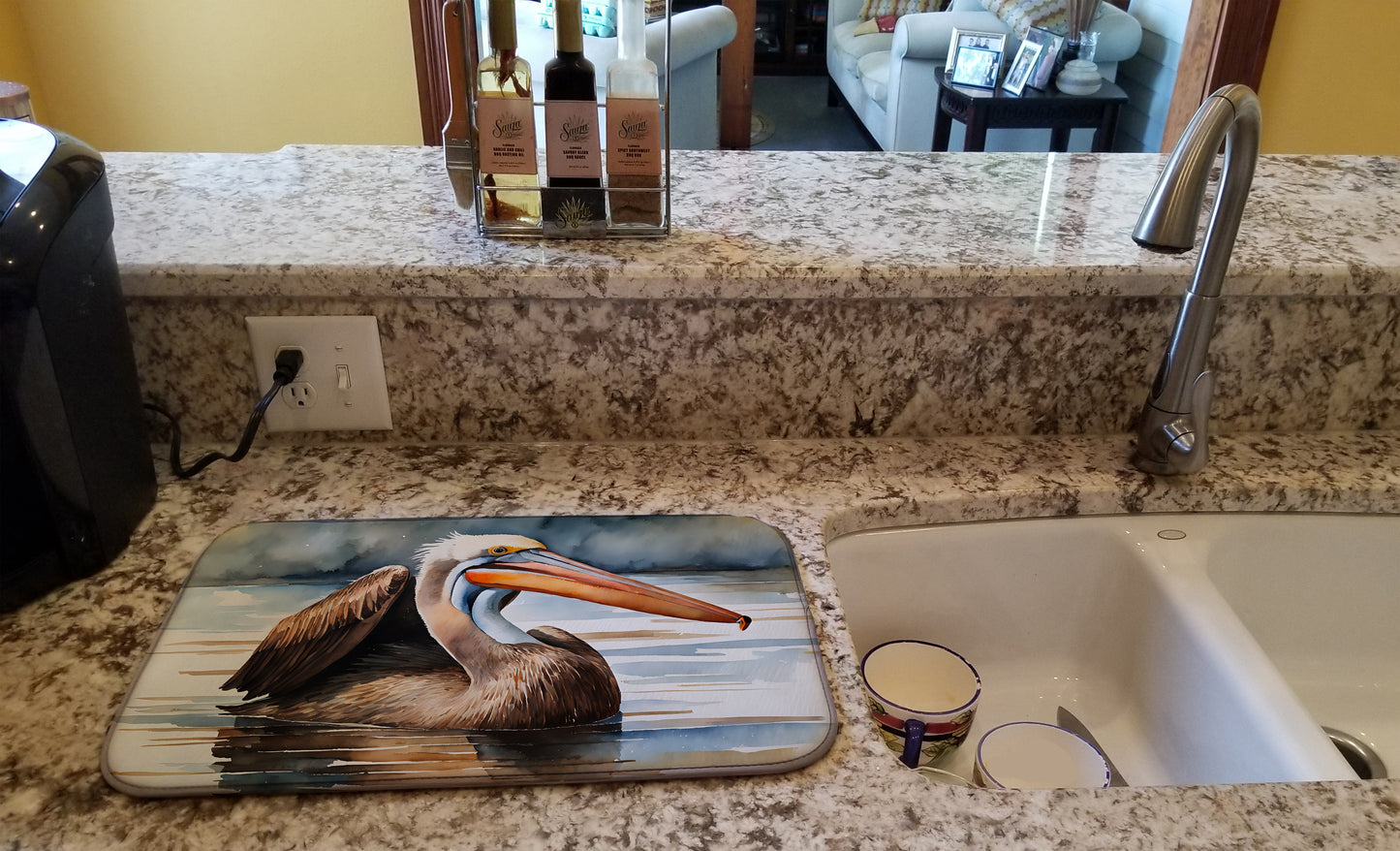 Pelican Dish Drying Mat