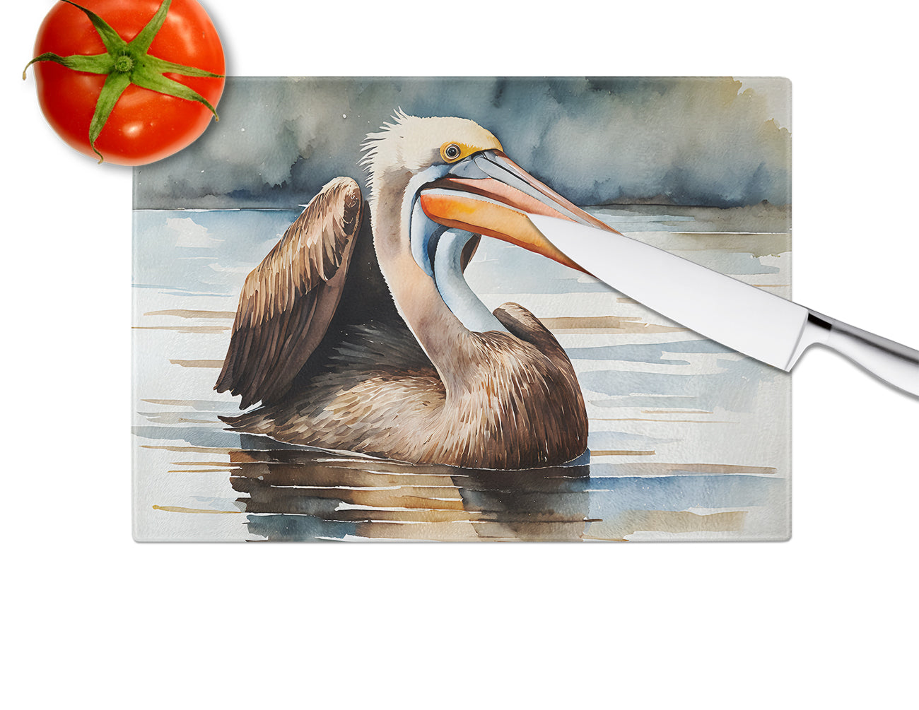 Pelican Glass Cutting Board